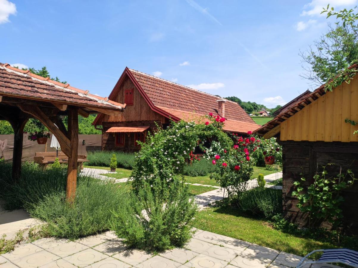 Pod Orehom Drvena Kuca I Sauna Hotel Krapina Exterior foto