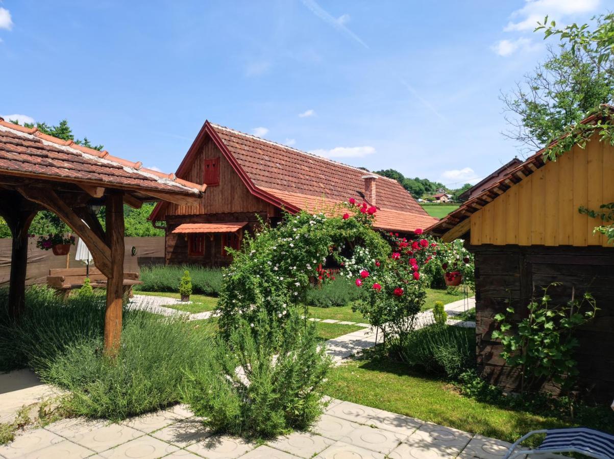 Pod Orehom Drvena Kuca I Sauna Hotel Krapina Exterior foto